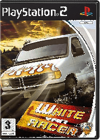 White Van Racer PAL Playstation 2  box art